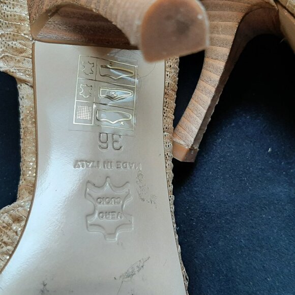 Woman's Evening Shoes Size 36 - Picture 4 of 6